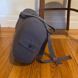 Yoga bolster and strap